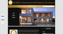 Desktop Screenshot of kedellaconstruction.com